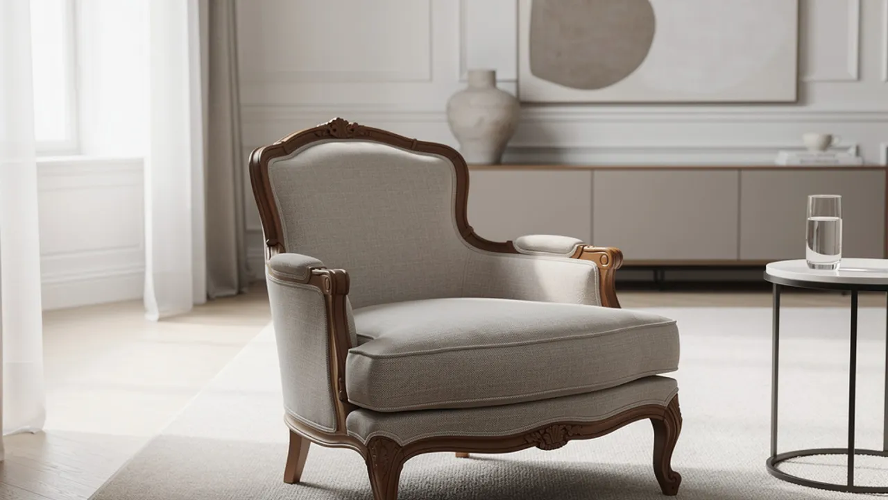 Bergère Sessel