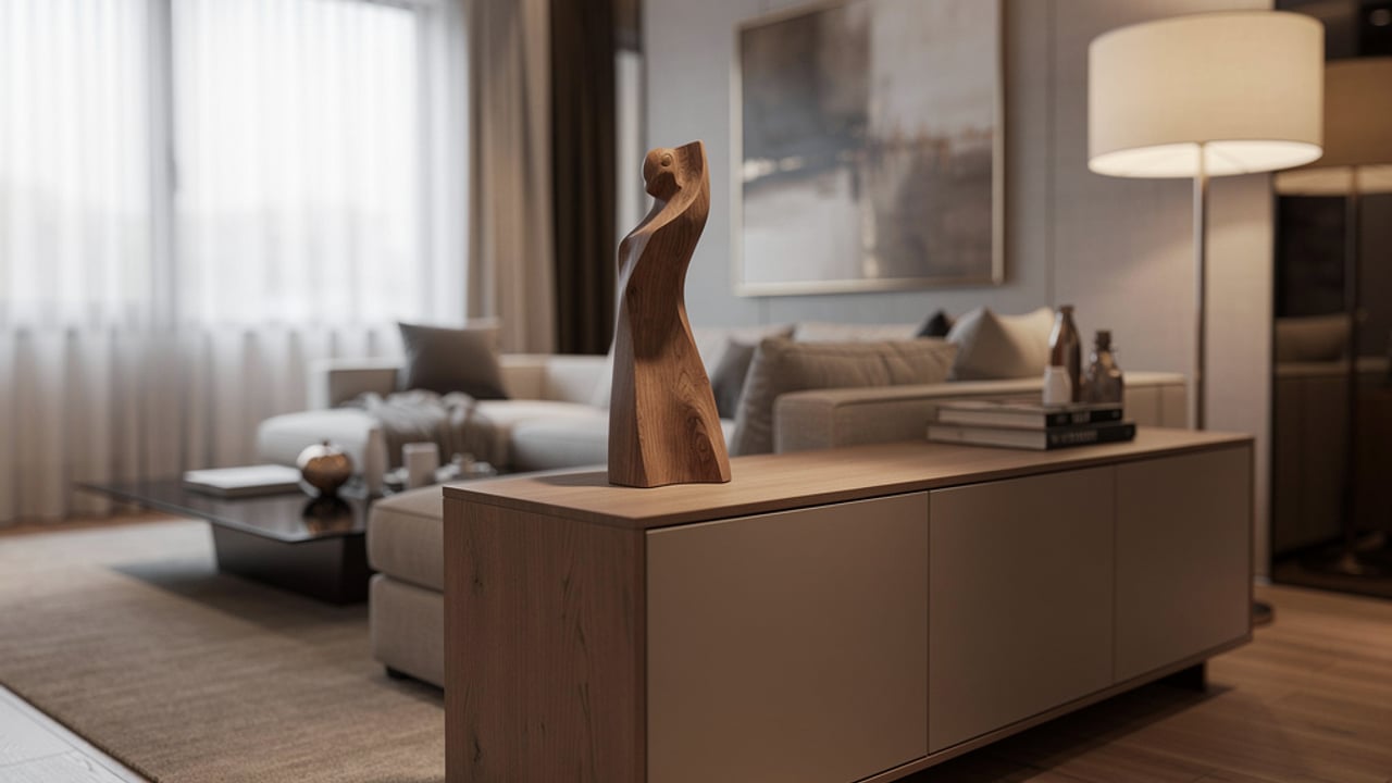 wooden figurine