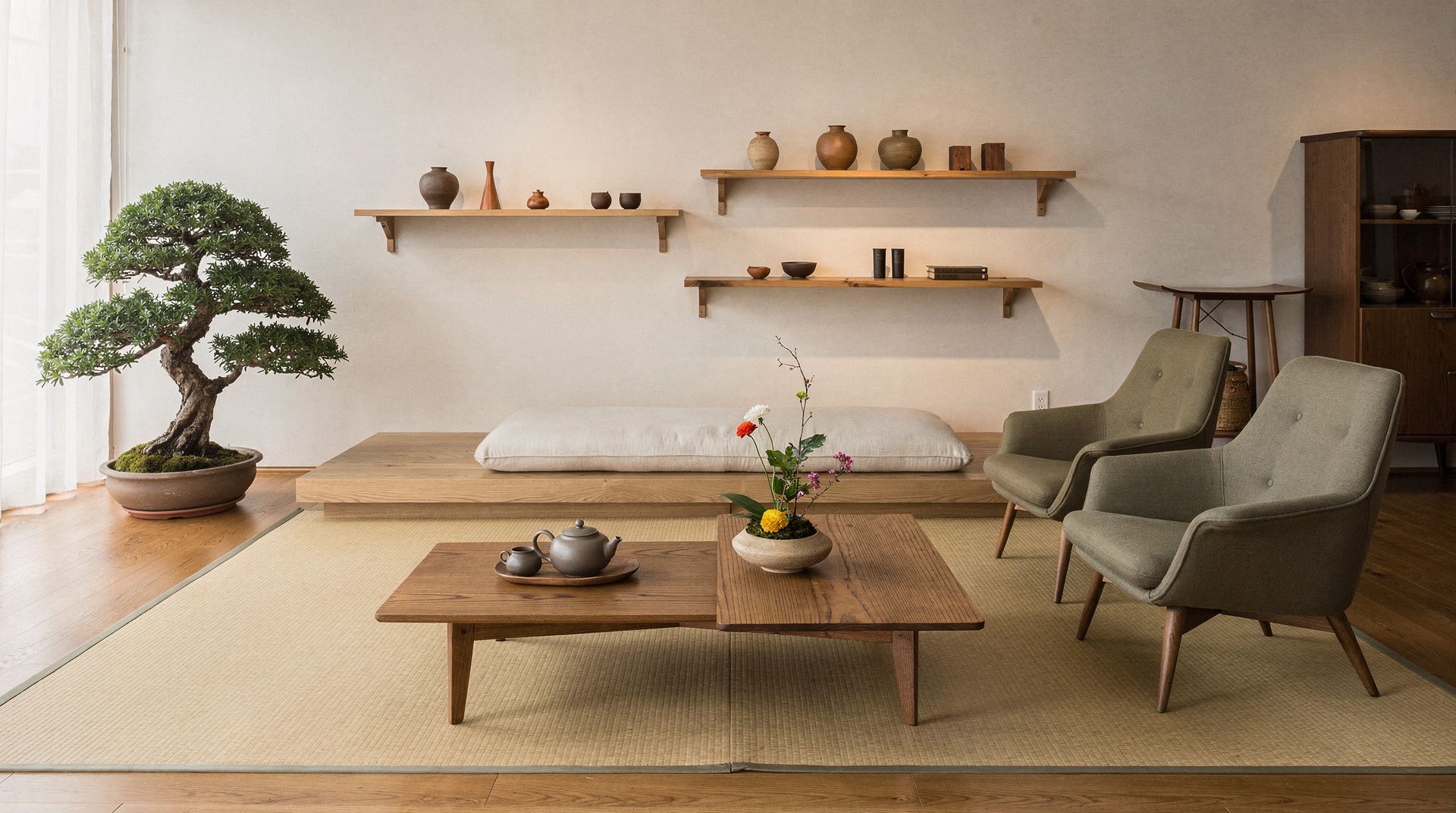 Japanese Mid-Century influence