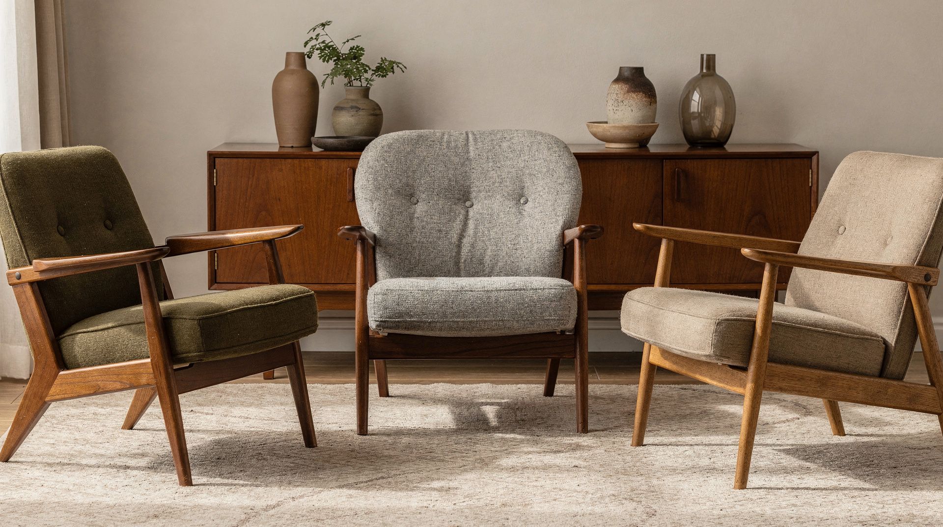 Mid-Century Lounge Chairs