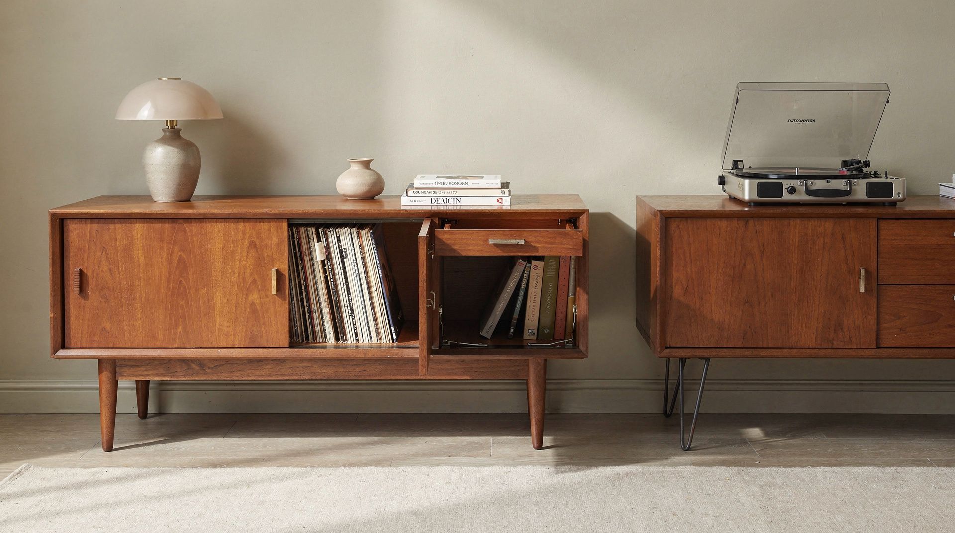 Mid-Century Lowboards