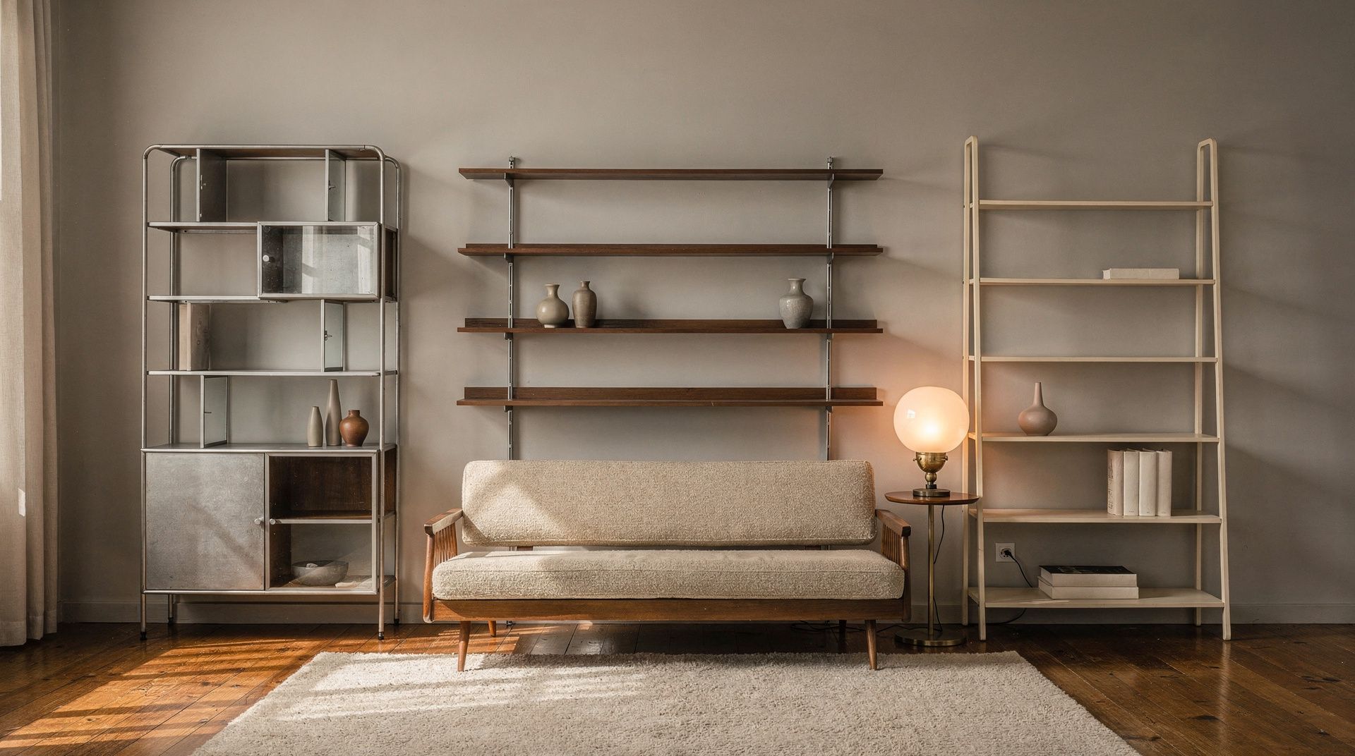 Mid-Century Regalsysteme modulare Wandsysteme