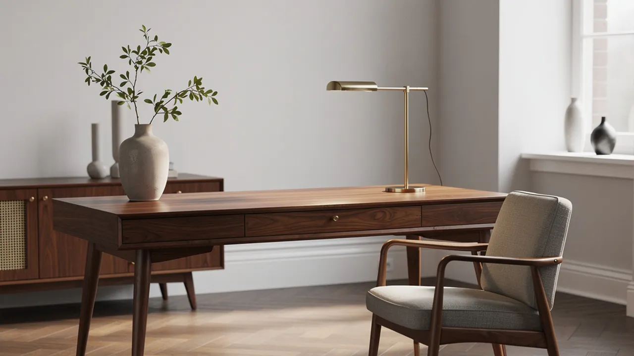 Mid-Century Schreibtisch