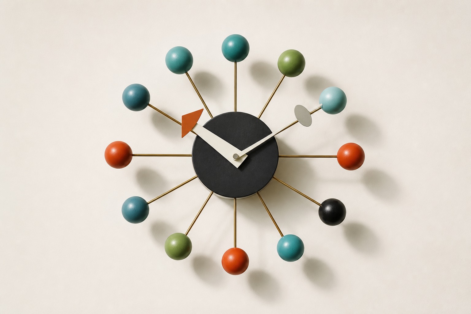 Nelson Ball Clock