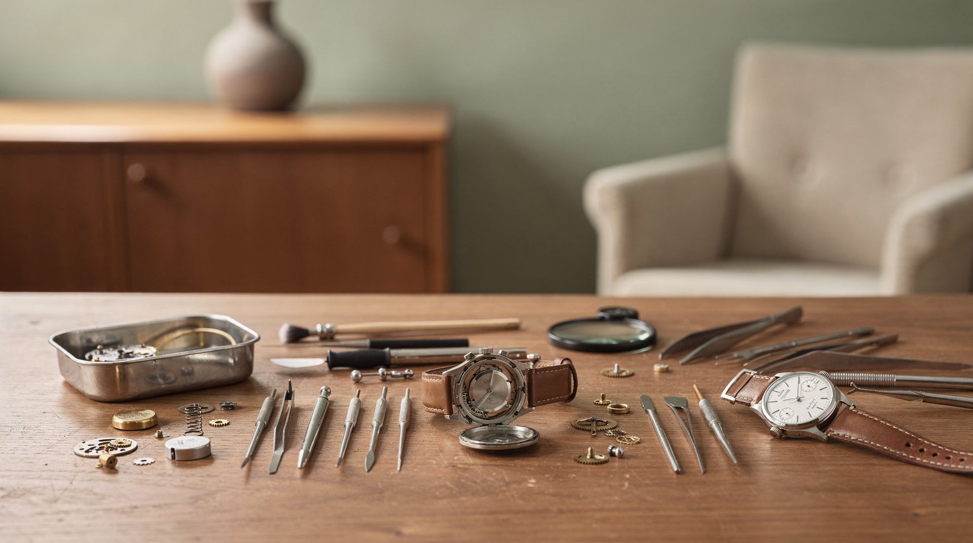 Vintage watch maintenance
