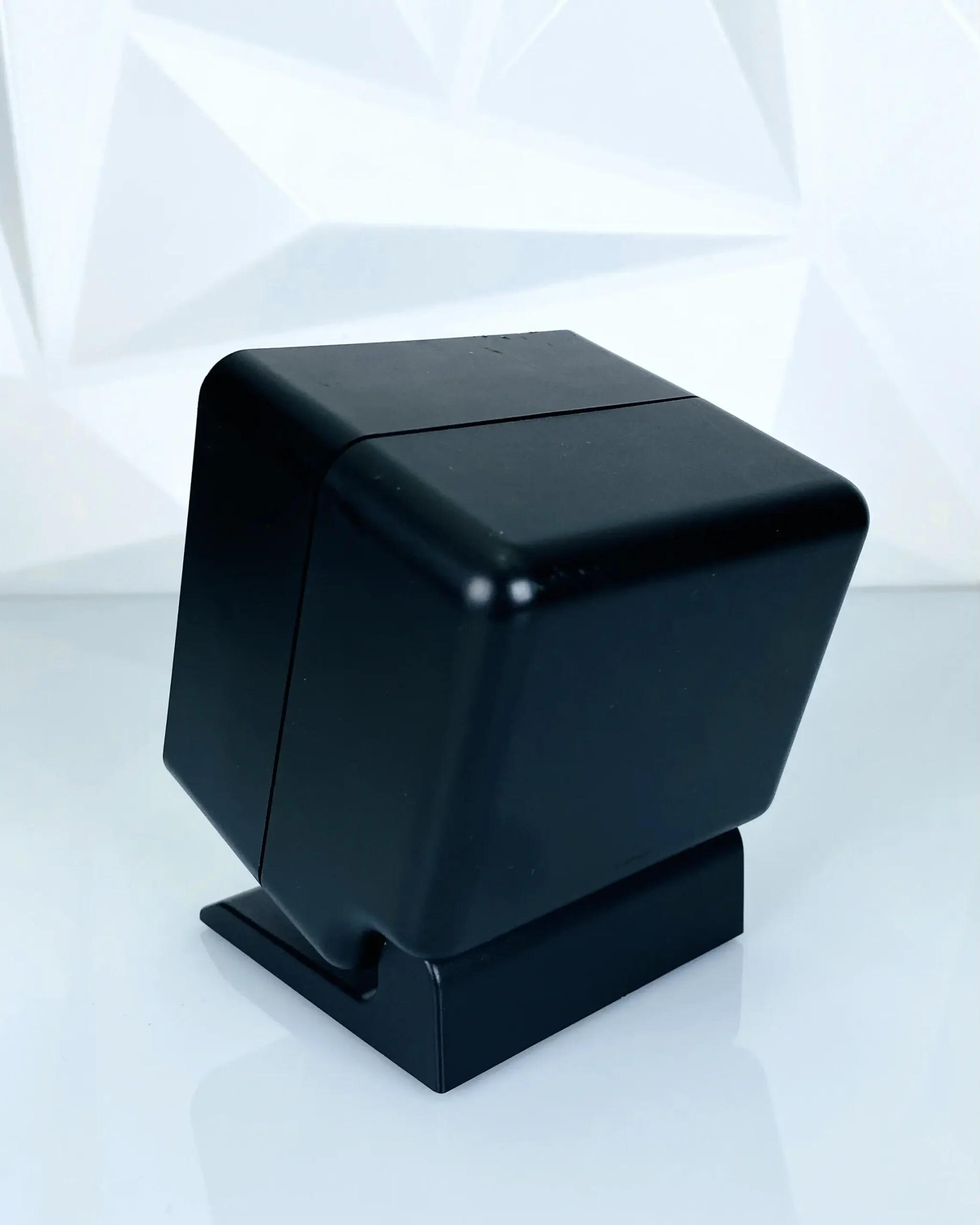STAIGER Design Wecker | Schwarz Rot Weiß | Made in West Germany | Quartz Retro