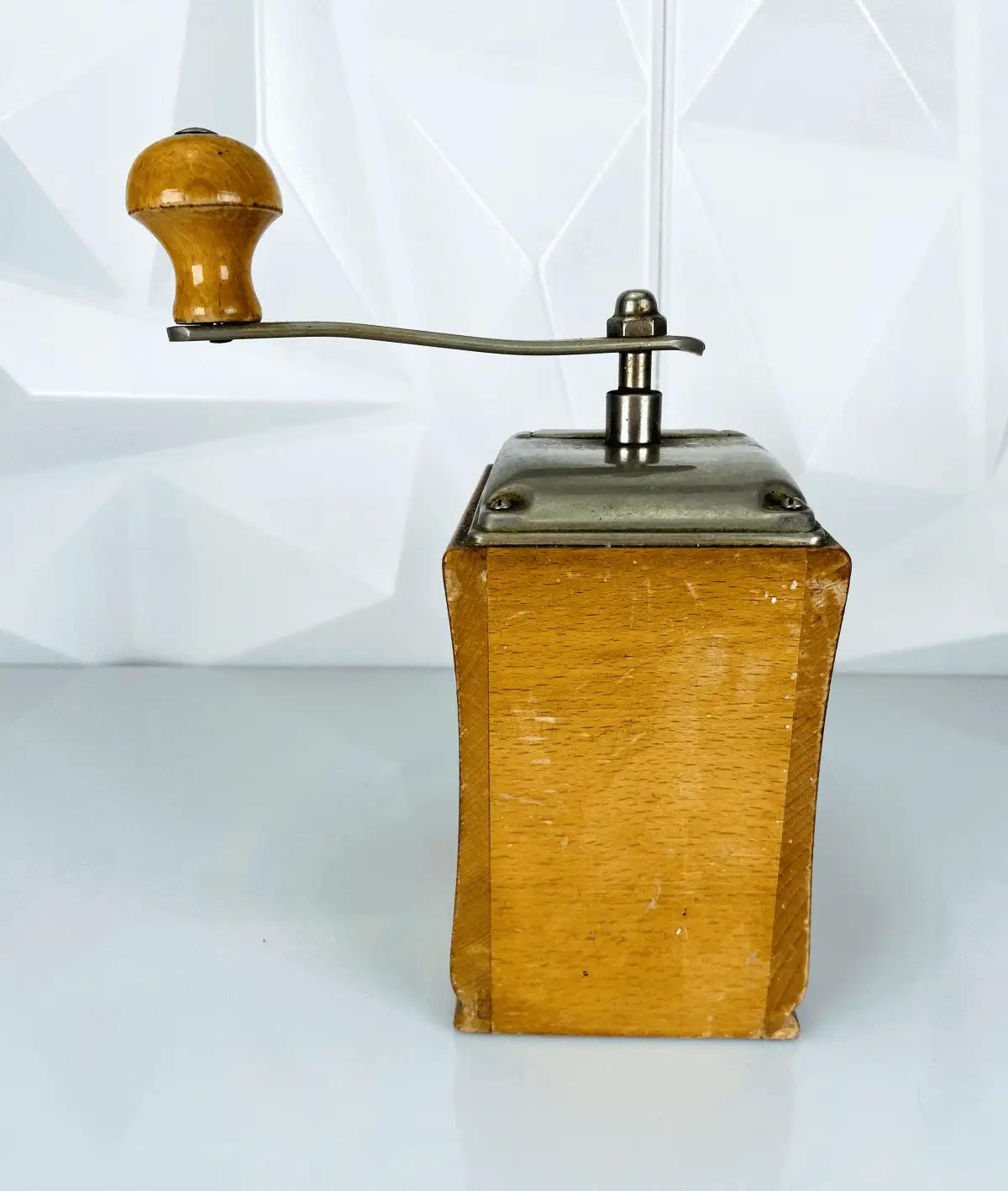 Zassenhaus Kaffeemühle Mokka aus Holz - 1950er Jahre