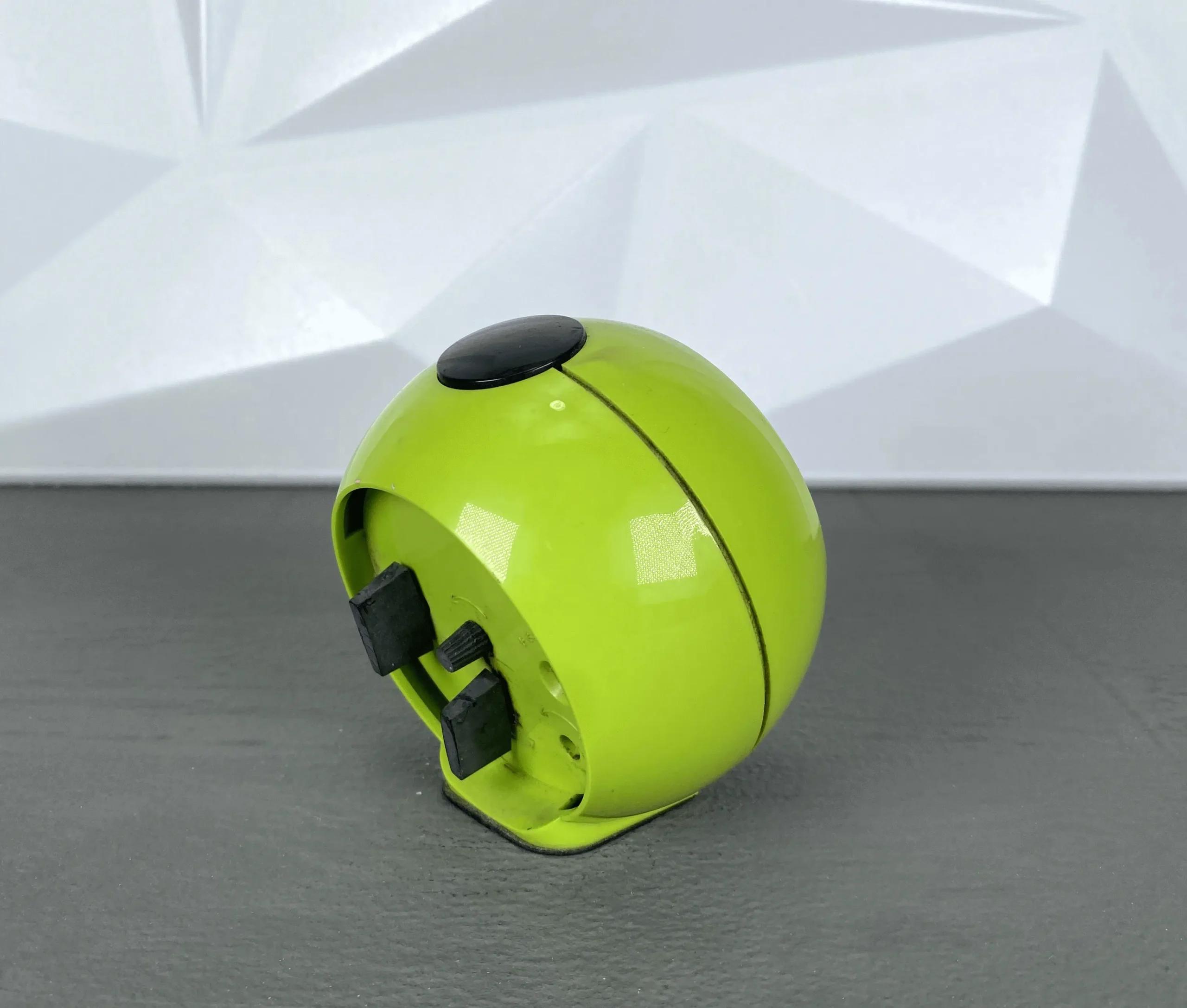 EMES Wecker Grün | Made in Germany | 70er Jahre Space-Age Design